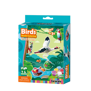 静态塑胶玩具/雀鸟彩绘